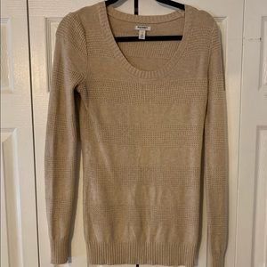 Waffle Print Sweater